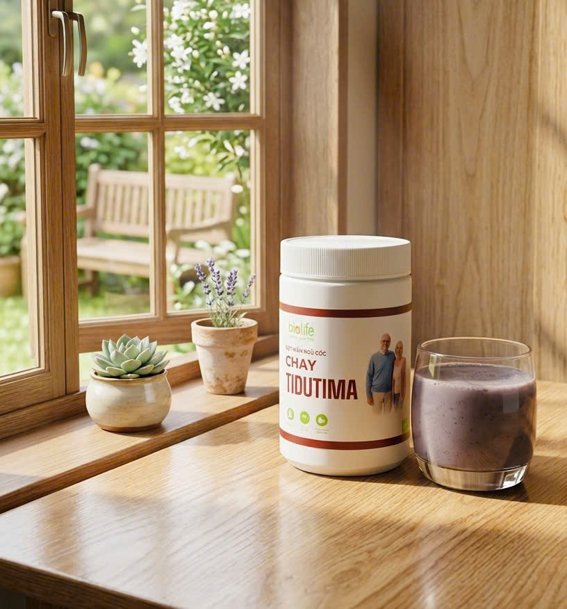 TIDUTIMA — Chỉ 2 phút pha là xong, thơm mùi ngũ cốc, uống ngay buổi sáng